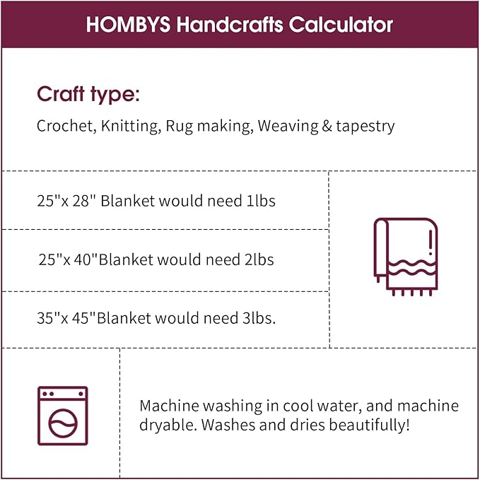 HOMBYS Chunky Tie Dye Mix Chenille Yarn for Hand Knitting, Super Bulky Jumbo Yarn for Crocheting, 3/4" Thick Soft Plush Yarn for Blankets, 8 Skein Pack (26 yds / 7.5 oz Each) Wine Red Grey White