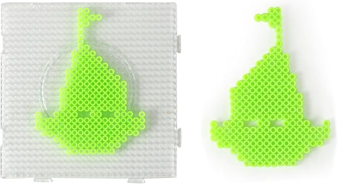banchelle fuse beads melting beads refills for 5 mm fuse bead board, about 7000 pcs (green)