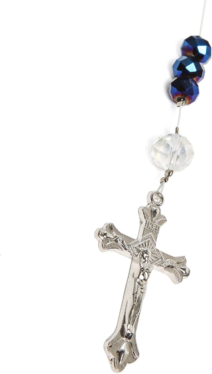Linpeng Fiona Metallic Crystal Beads Rosary DIY Kit
