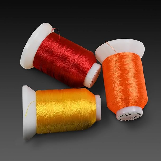 80 Cones (1100 Yards Each) of Polyester Embroidery Threads Compatible with Brother Babylock Janome Singer Pfaff Husqvarna Bernina Machines