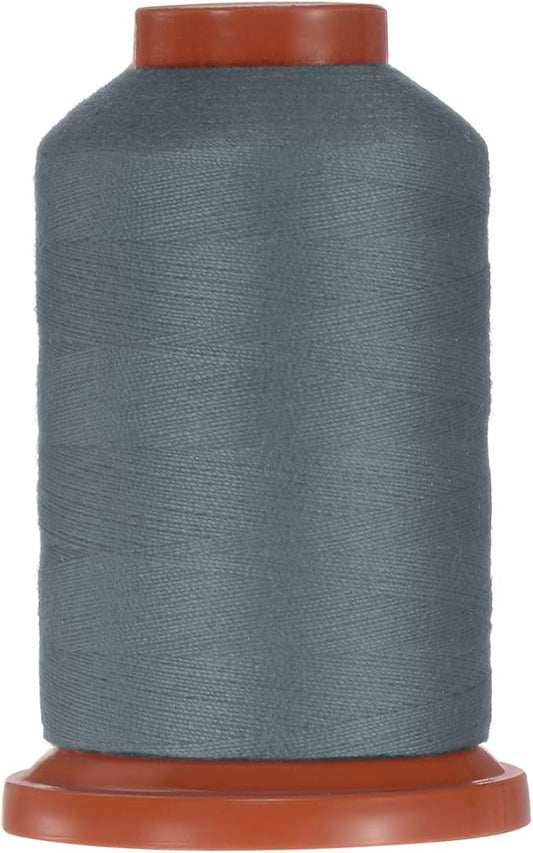 uxcell 40D/2 Sewing Thread 1100 Yards Polyester Household Sewing String Hand Stitching Polyester Cord for Clothing Stitching Shoe Bag Repairing DIY Craft Dark Gray