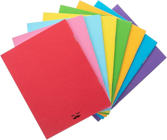 Mr. Pen- Colorful Blank Books, 4.2 x 5.5 Inches, 32 Pages, 8 Pack, Blank Notebooks for Kids, Mini Notebooks for Kids, Mini Journal for Students, Blank Journal for Kids, Unlined Notebook, Kids Journal