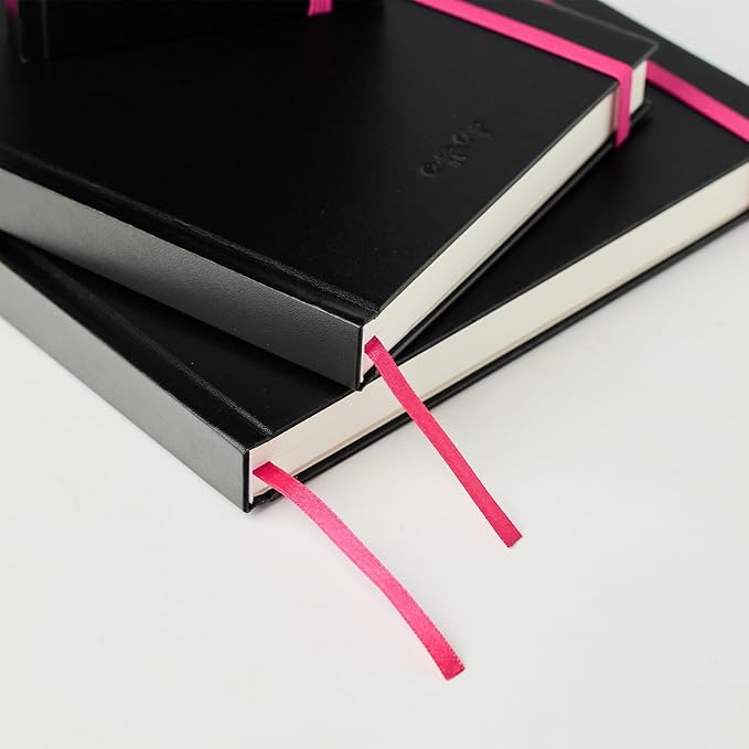 CuppaClip Sketch Book Hardcover Drawing Pad 300GSM Acid-Free Paper Spiral Bound Sketchbook 50 Sheets/100 Pages Art Supplies (Hardcover, 4x5.9in)