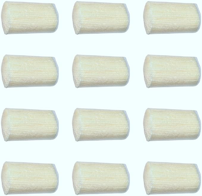 Yglnden 12 Rolls Latch Hook Kit Colorful Yarn Bundles Cut Rug DIY Latch Hook Yarn for Handmake Craft Sewing Knitting for Adults (Beige #10)