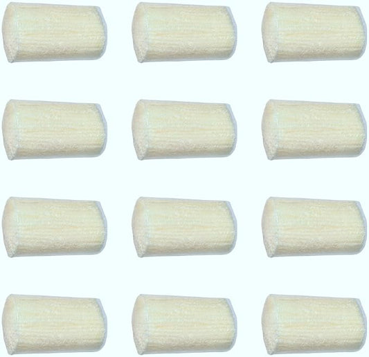 Yglnden 12 Rolls Latch Hook Kit Colorful Yarn Bundles Cut Rug DIY Latch Hook Yarn for Handmake Craft Sewing Knitting for Adults (Beige #10)