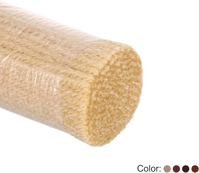 Patikil 10 Rolls Latch Hook Kit - Precut Yarn for Hook Rugs, Adults & Beginners - Brown Tone