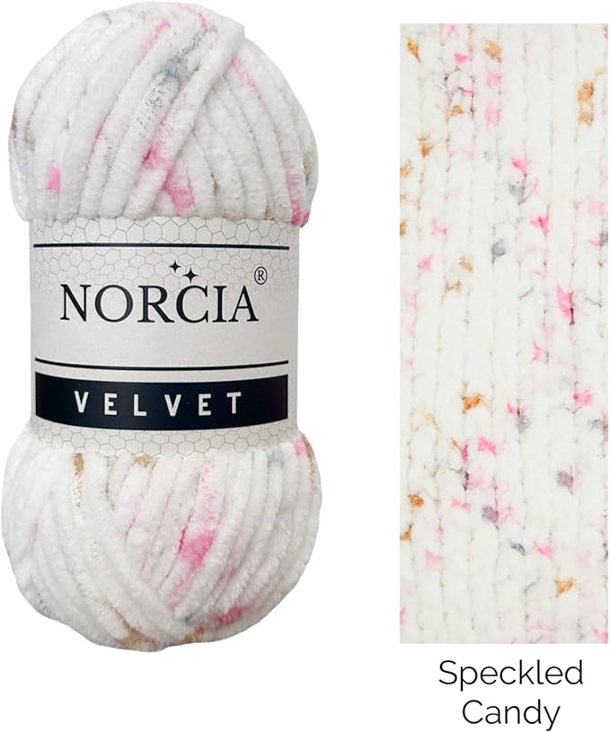 Soft Velvet Yarn Chenille Yarn for Crocheting Super Bulky 3x100g (3x74.3 yds) Baby Blanket Yarn for Knitting Amigurumi Yarn for Crochet Weaving Craft