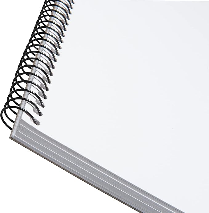 Bienfang Mixed Media Pad, 11x14 Inches, 40-Sheets Artist Paper, Spiral-Bound Sketchbook, 90lb,146gsm
