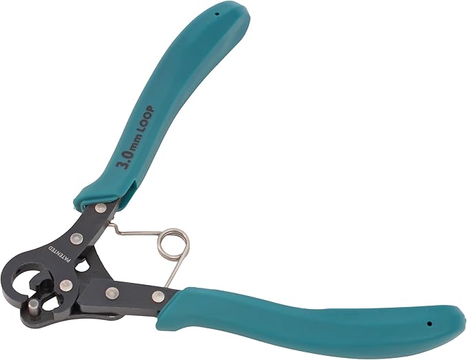 The Beadsmith Original One Step Looper – Create and Trim Consistent 3 mm Loops for Jewelry Making, Use With 24-18g Craft Wire (Patented)