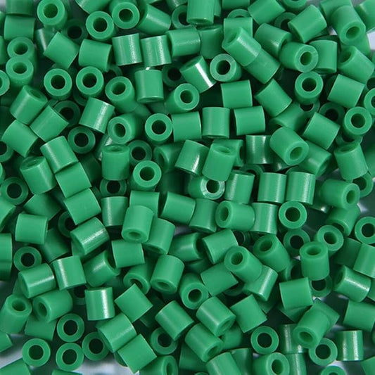 2000pcs 5MM Green Fuse Beads Iron Beads for Crafts,Melting Bead Handmade Decor DIY Make (Color 14)