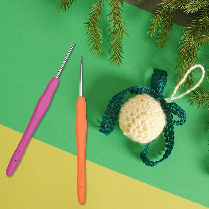 Small Size Crochet Hook Lace Crochet Needle QLRFFLJOY 0.75mm Crochet Hook Embroidery Thread Knitting Weaving Tool DIY Lace Yarn Crochet Needles (0.75 mm)