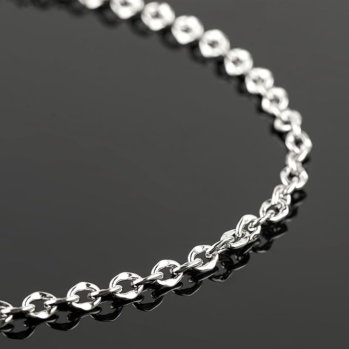 5 Meters Stainless Steel Chain for Jewelry Making Lip Chains Bulk Women Necklace Bracelet DIY Jewelry Supplies Findings