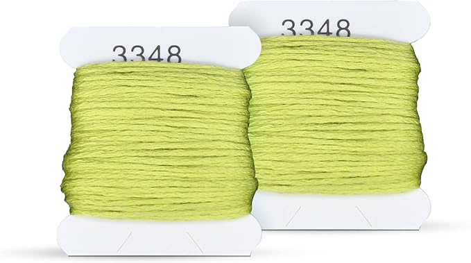Embroidery Floss Kit and Refills - Cotton Threads - DMC Color Coding for Cross Stitch, String Crafts, Friendship Bracelets