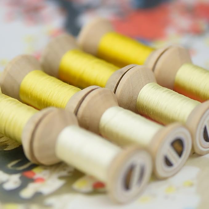 Natural 100% Mulberry Handmade Embroidery Silk Thread Silk Floss (75)