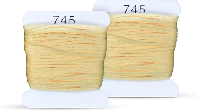 Embroidery Floss Kit and Refills - Cotton Threads - DMC Color Coding for Cross Stitch, String Crafts, Friendship Bracelets