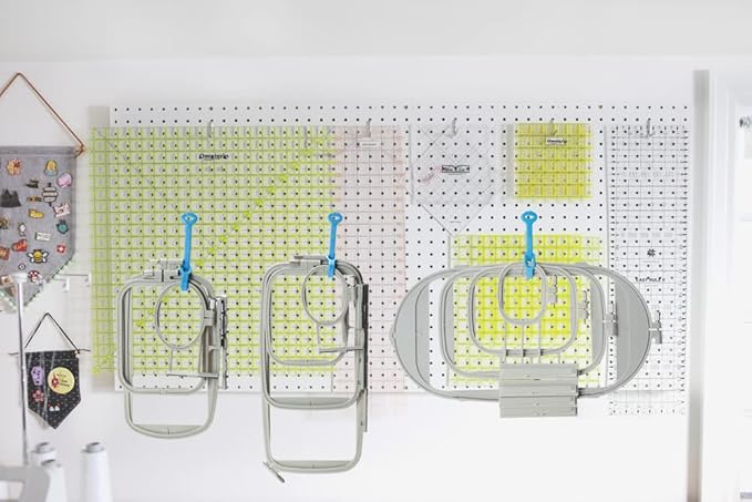 new brothread embroidery machine hoop 4 in 1 set (sa437+sa438+sa439+sa441) compatible with brother innovis nq3600d/3500d nq1700e/1600e/1400e ve2200 4000d 1500d v7 v5 v3 babylock ellegante/aventura