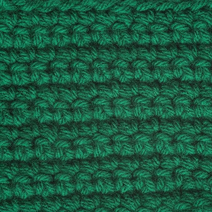 Caron One Pound Kelly Green Yarn - 2 Pack of 454g/16oz - Acrylic - 4 Medium (Worsted) - 812 Yards - Knitting/Crochet