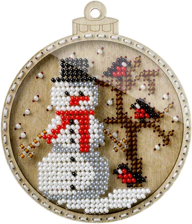 wizardi wonderland crafts bead embroidery kit on wood flk-368