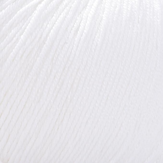 YarnArt Baby Cotton Yarn - Soft Knitting Yarn for Baby & Summer, 50% Cotton 50% Acrylic, 1.76 Oz, 180.44 Yds, Ideal for Amigurumi & Crochet Projects (400)
