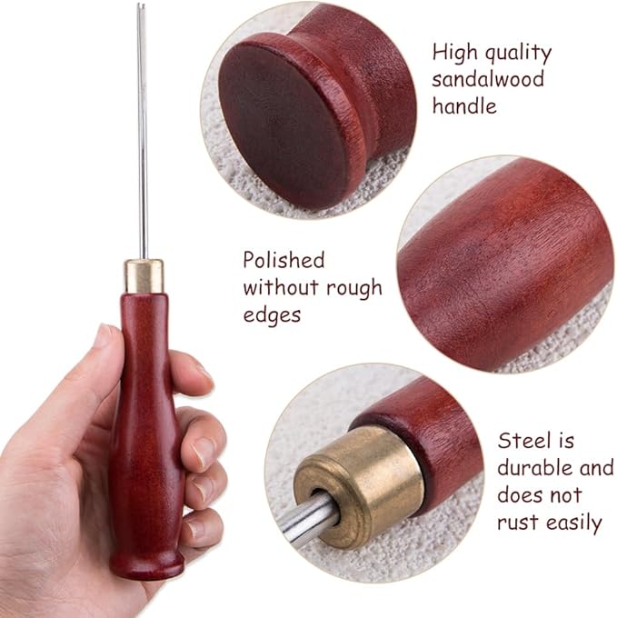 ZORZA 3Pcs Versatile Cotton Stuffing Tool for DIY Handcrafts Crochet Projects Includes 3mm 4mm 5mm Cotton Filler Tools for Sewing Crafting