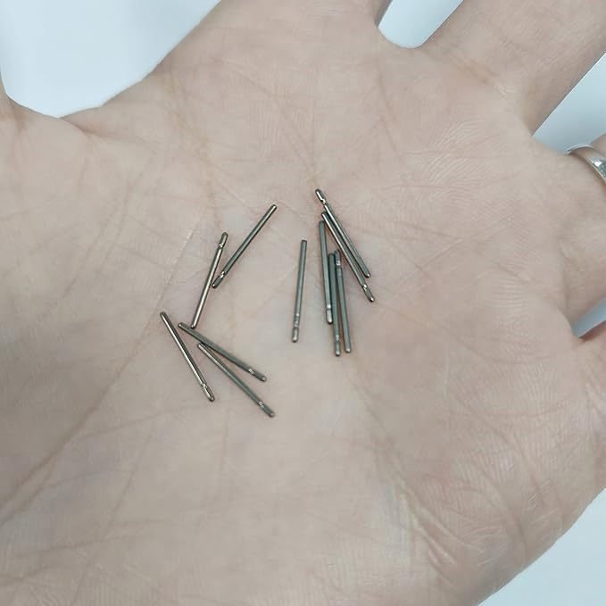 12pcs 20g pure titanium earring posts pins, nickel free hypoallergenic titanium earring findings for sensitive ears | 50pcs silicone backs include