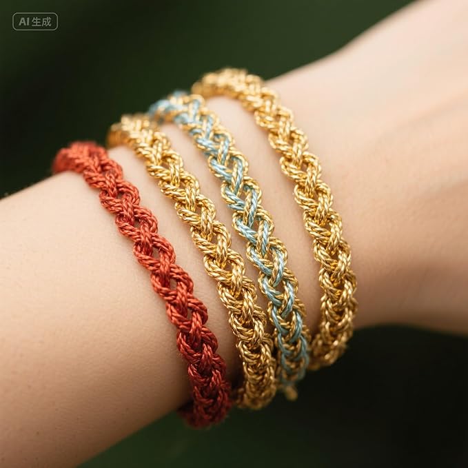 11 Pieces of Cross Stitch Thread, Metallic Embroidery Thread, with Shiny Effect Embroidery Floss, Suitable for Hand Embroidery, Knitting and DIY Craft Making