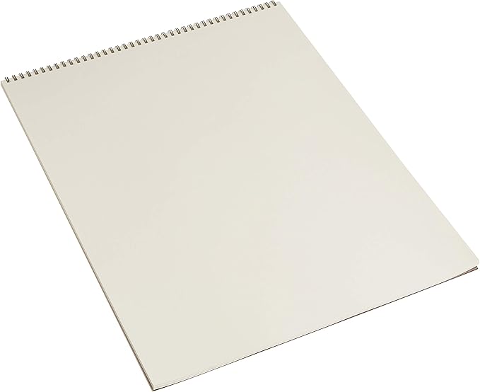 Strathmore (400-7 400 Series Drawing Pad, 14"x17", Ivory/Cream
