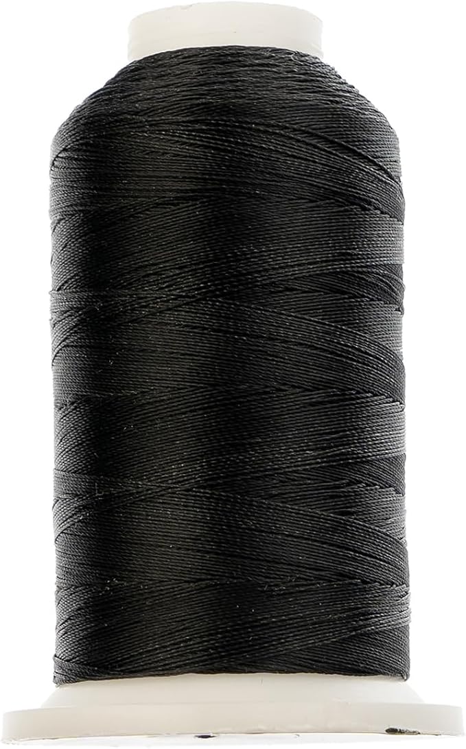 John Bead Good Thread 500m Spool Black Bonded