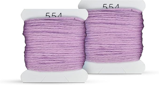 Embroidery Floss Kit and Refills - Cotton Threads - DMC Color Coding for Cross Stitch, String Crafts, Friendship Bracelets