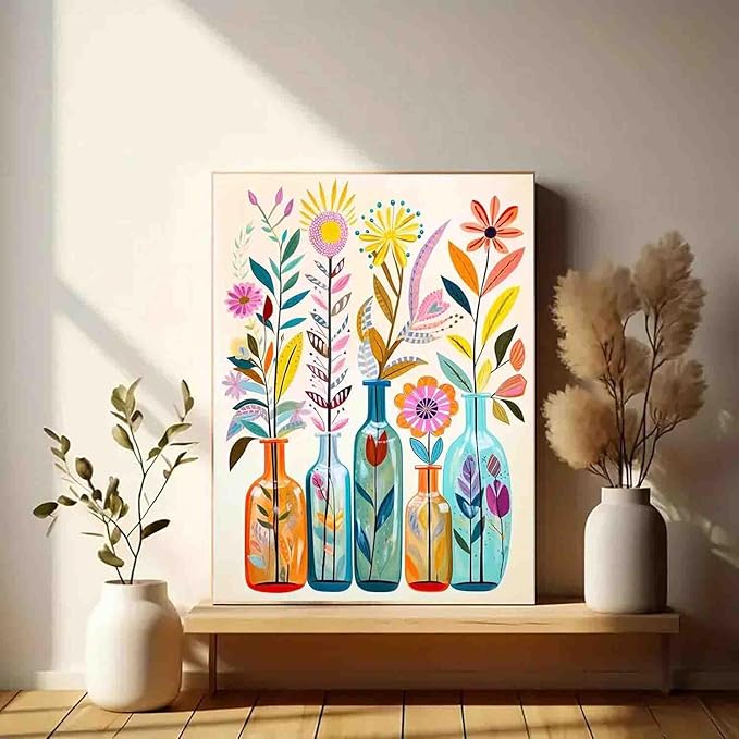 stamped cross stitch kits for adults beginner,flower counted cross stitch kits printed stitching cute patterns dimensions needlepoint art crafts embroidery kits for adults beginners (15.7x11.8 inch)