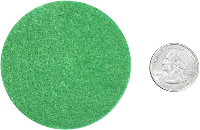 Playfully Ever After Green Craft Felt Circles (2.5 Inch - 46pc)