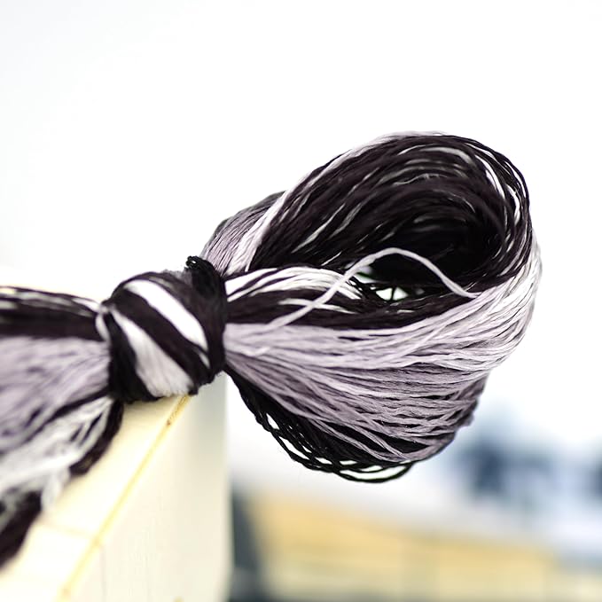 4 Skeins Mulberry Silk Floss Embroidery Thread Floss-Cross Stitch Threads China Silk Woven Jewelry Threads DIY Sewing Kits (09)