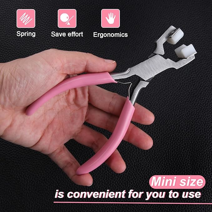 Bracelet Bending Pliers Kit with 9 Aluminum Blanks, Bracelet Bender for Making Cuffs, Metal Stamping