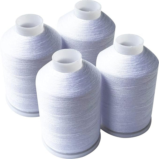 Sewing Thread Set 4 Colors 40s/2 Polyester 1000 Yards Each Spool
