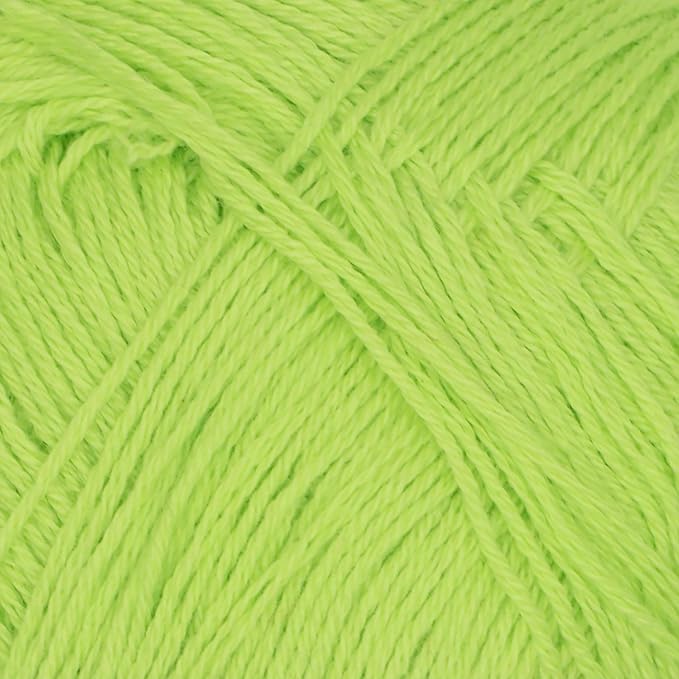 JubileeYarn Baby Soft Bamboo Cotton Yarn - 50g/Skein - Avocado - 4 Skeins