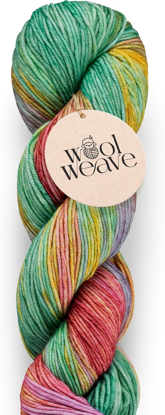 Superwash Merino Wool Yarn for Knitting & Crocheting - Hand Dyed, Luxurious & Soft Dk Weight Yarn, 100gr, 240 Yards - Mystic Lagoon