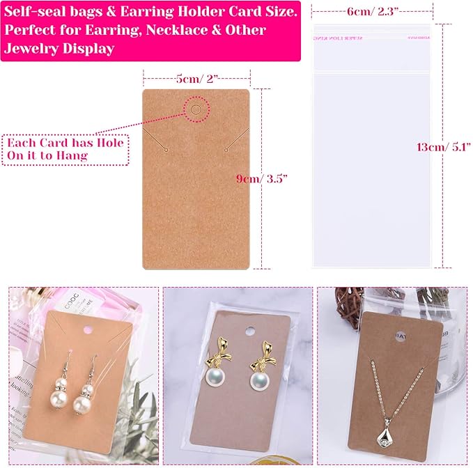 Paxcoo 1350pcs Earring Making Kit with Hooks, Rings, Pliers, Backs, Holder Cards and Clear Bags for DIY Earring Supplies and Findings