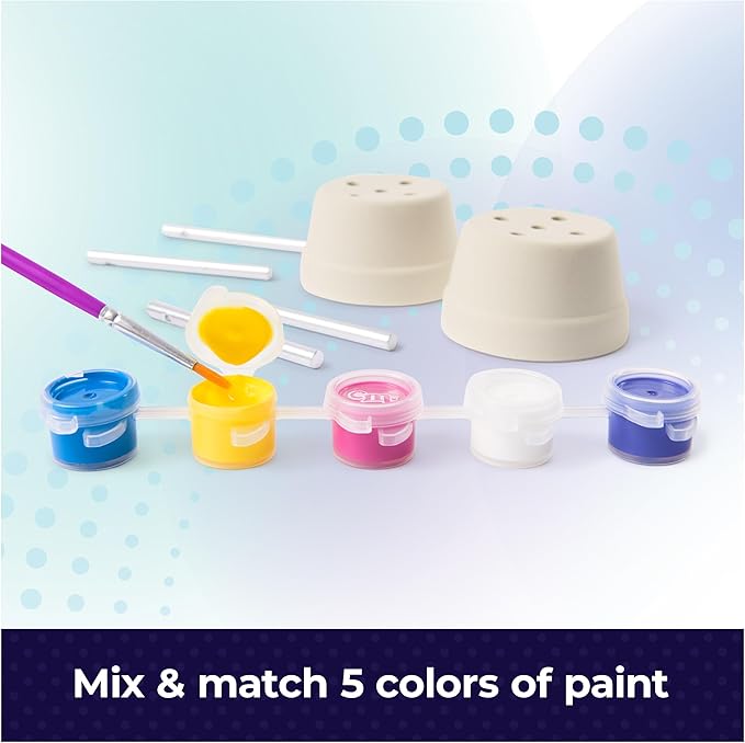 Cool Maker, Chic Chimes Painting Kit with 5 Colors, Paint & Design a Stylish Windchime, Room Decor Arts and Crafts Kit, Kids Toys for Girls Ages 8 and up