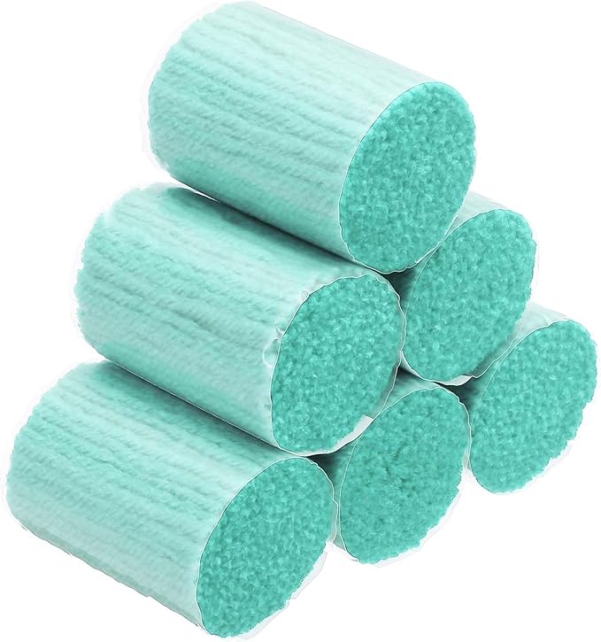 PATIKIL 20 Rolls Latch Hook Yarn, Latch Hook Kit Precut Rugs Yarn Making Crochet Bundles for Rug Adults Beginners Tapestry DIY Craft,Cyan Green