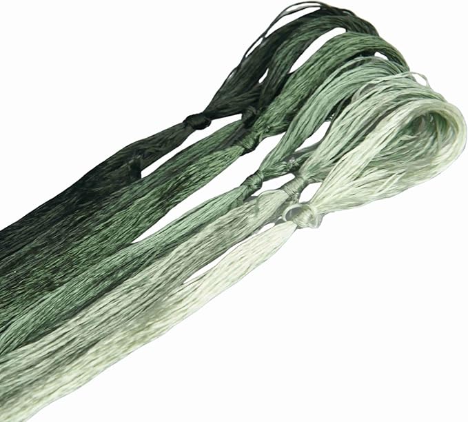 Mulberry Silk Floss Embroidery Thread Floss-Cross Stitch Threads China Silk Woven Jewelry Threads DIY Sewing Kits (40)