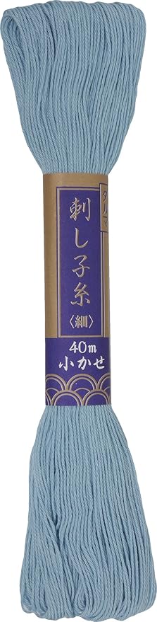 Yokota Sashiko Thread 40m 5x1 (Light Blue)