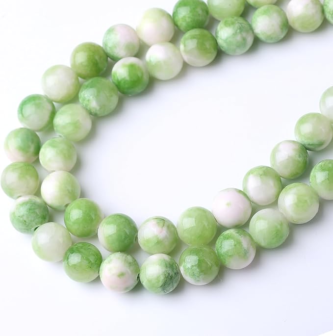 Green Persian Jade Stone Beads for Jewelry Making Gemstone Round Crystal Bracelet Necklace 1 Strand 15.5inch 4MM