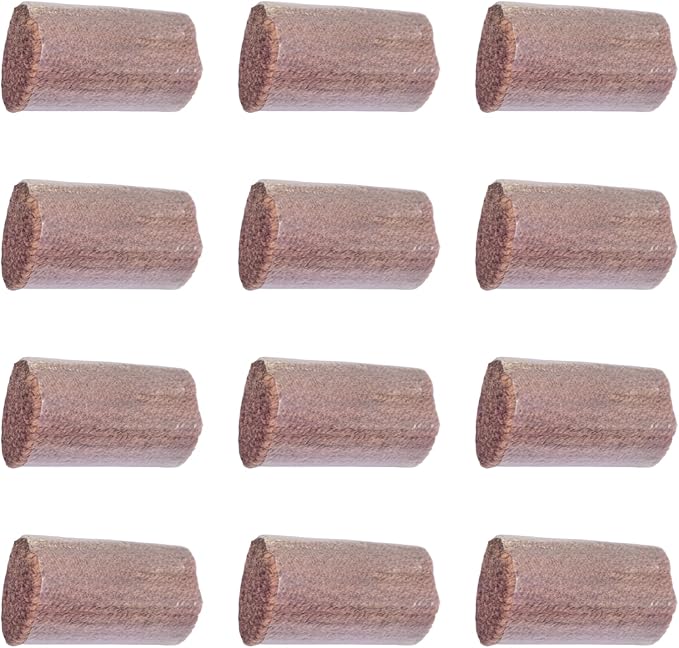 Yglnden 12 Rolls Latch Hook Kit Colorful Yarn Bundles Cut Rug DIY Latch Hook for Handmake Craft Sewing Knitting for Adults (Brown #35)