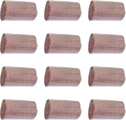 Yglnden 12 Rolls Latch Hook Kit Colorful Yarn Bundles Cut Rug DIY Latch Hook for Handmake Craft Sewing Knitting for Adults (Brown #35)