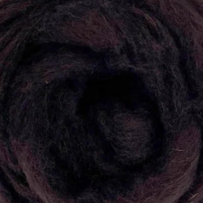 Corriedale Carded Sliver Wool Roving Variety Bundle | Best Core Wool for Needle Felting, Spinning, Wet Felting, Weaving, Dryer Balls, Yarn Roving - Ethically Sourced (Autumn Harvest)