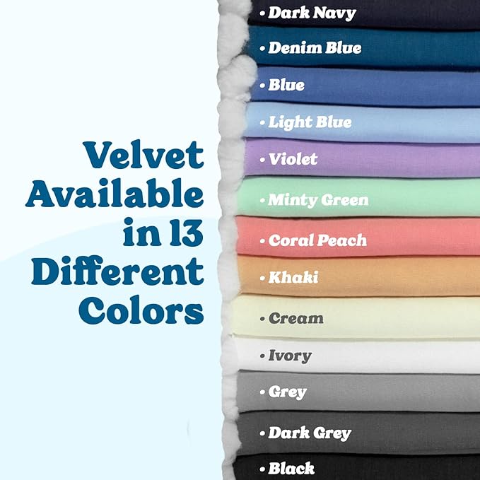 Light Weight Ultra Soft 2.2 LBS (1 kg) Chunky Yarn for Hand Knitting, Lush Polyester Fabric Tube Yarn to Make Handbags, Pillows, Blankets, Crafts (Blue)