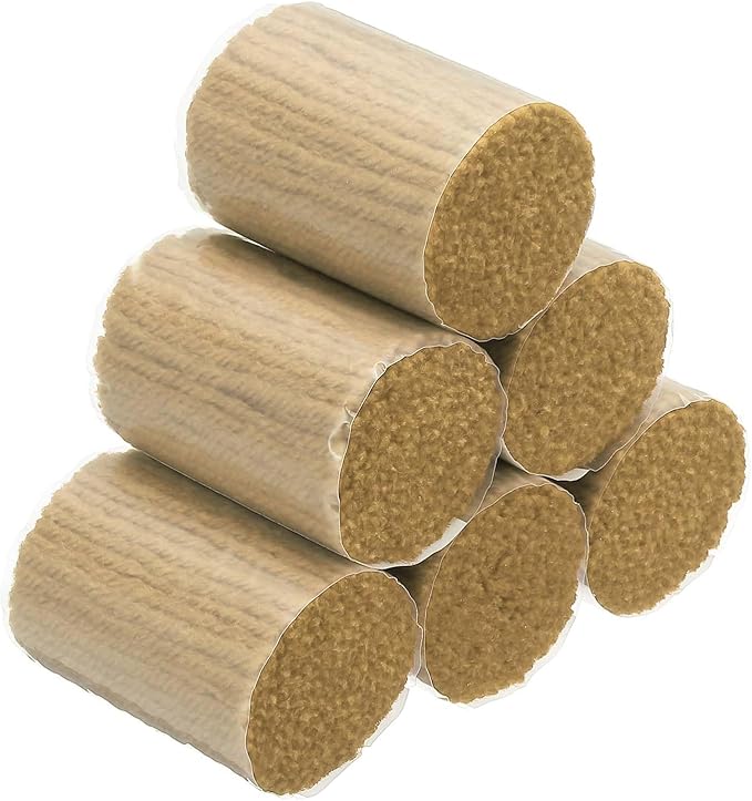 PATIKIL 6 Rolls Latch Hook Yarn, Latch Hook Kit Yarn Precut Hook Rugs Making Crochet Bundles for Latch Hook Rug Adults Beginners Tapestry DIY Craft, Beige Brown