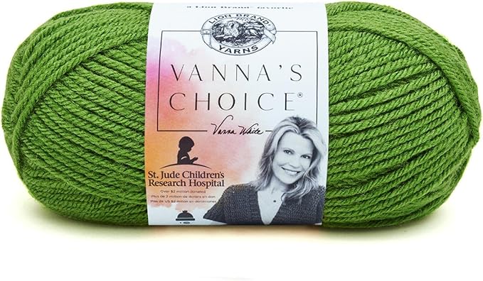 Lion Brand Yarn Lion Brand Vanna's Choice Yarn (172) Kelly Green