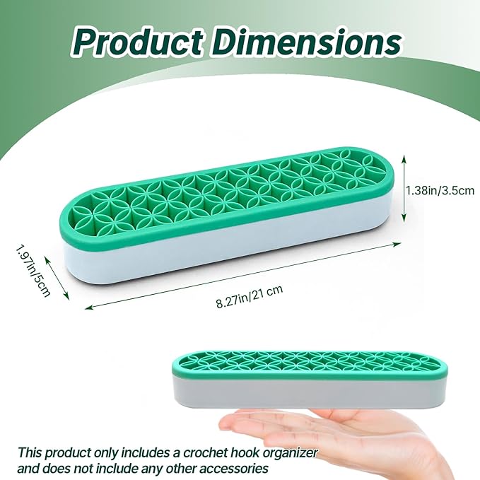 Silicone Crochet Hooks Holder, Crochet Hooks Organizer, Makeup Brushes Organizer, Silicone Pen Holder, Crochet Stuff Storage, Crochet Gifts