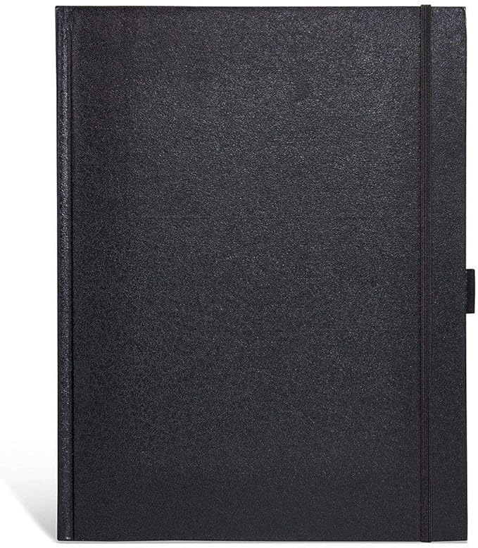 KINGART Hardcover Sketchbook, 1-Pack, 8.5" x 11"